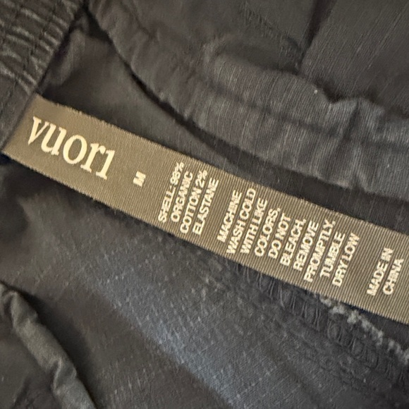 Vuori Ripstop Drawstring Pants Men’s M Blue Slim Tapered Tech - Picture 3 of 8